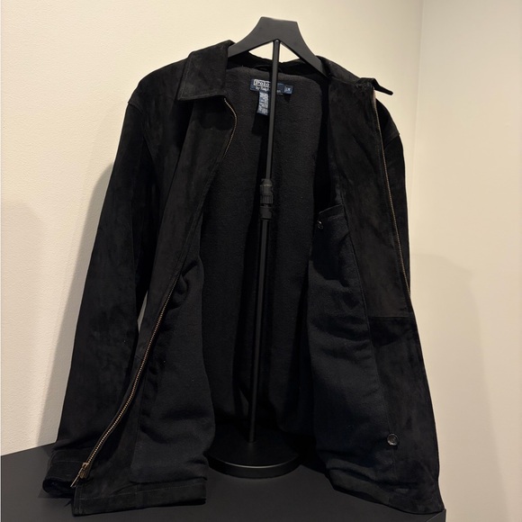 Ralph Lauren 100% Genuine Leather Suede Jacket - Picture 2 of 10